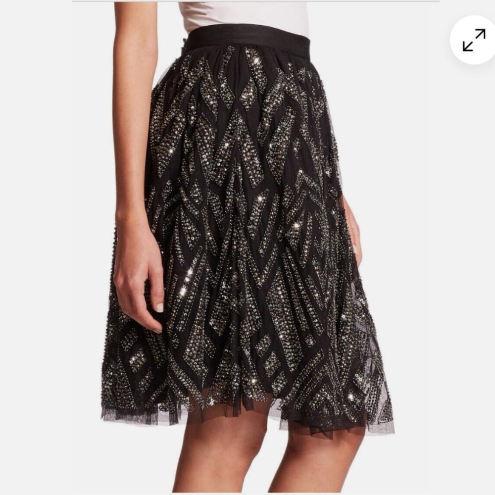 Parker Switch, Deco Beaded& Sequined Skirt
